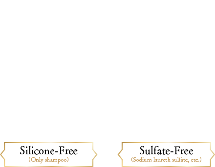 Increase hair volume &promote healthy scalp EXTRA VOLUME&SCALP Silicone-Free(Only shampoo)&Sulfate-Free(Sodium laureth sulfate, etc.)