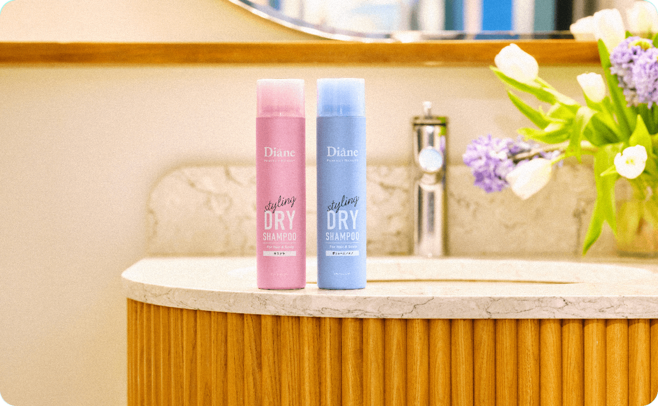 ドライシャンプースタイリング