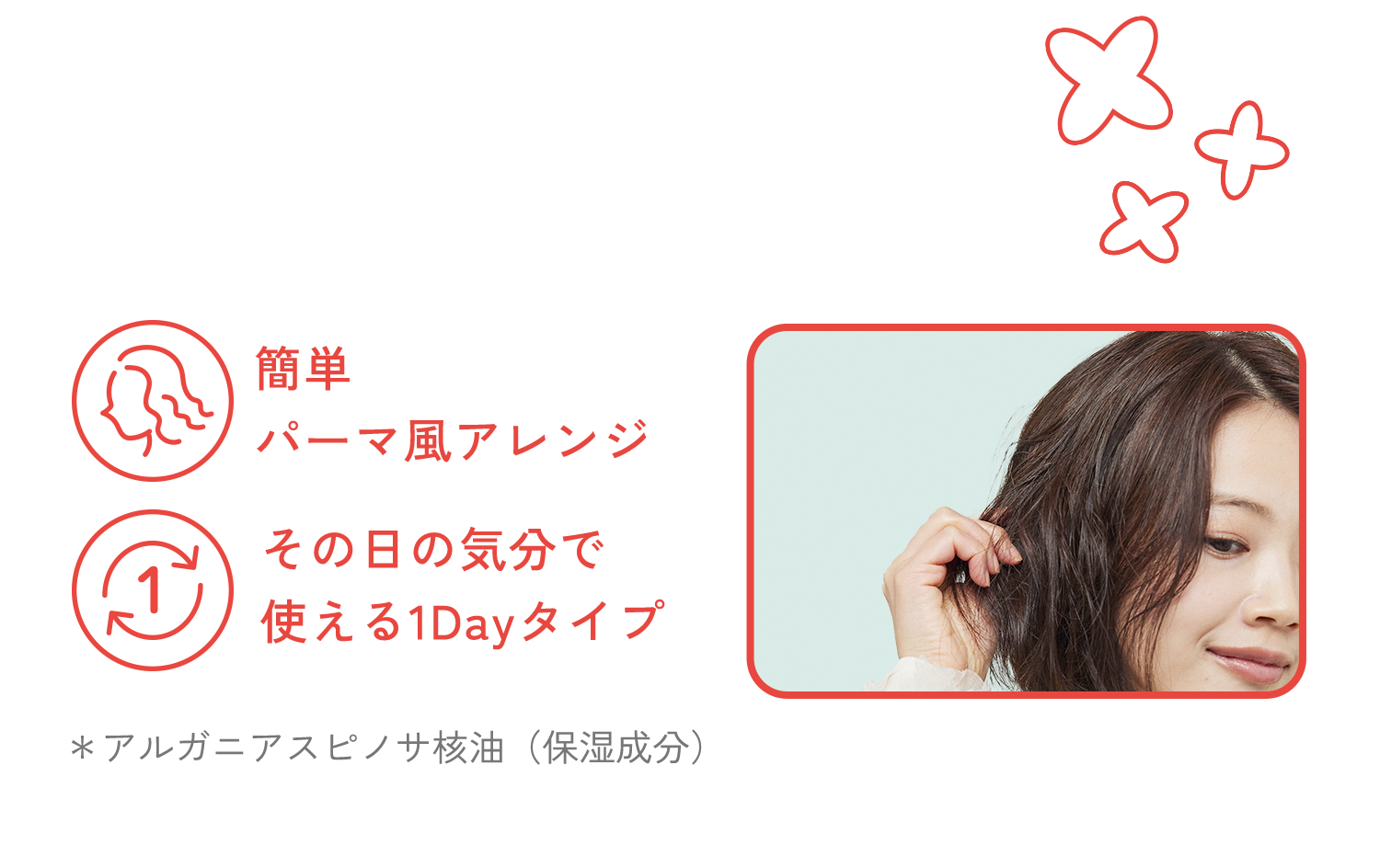 1DAY パーマスタイル ヘアフォーム